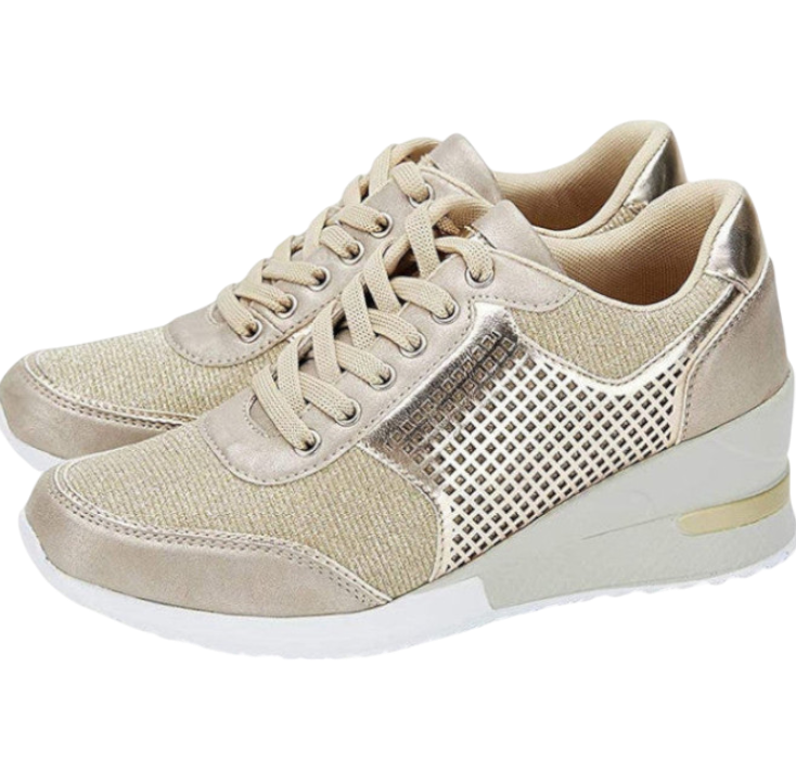 Atalanta - Stylish High-Heel Wedge Sneakers for Trendy Comfort