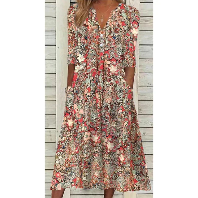 Violeta - Stylish Boho Dress for Women with Elegant Flair