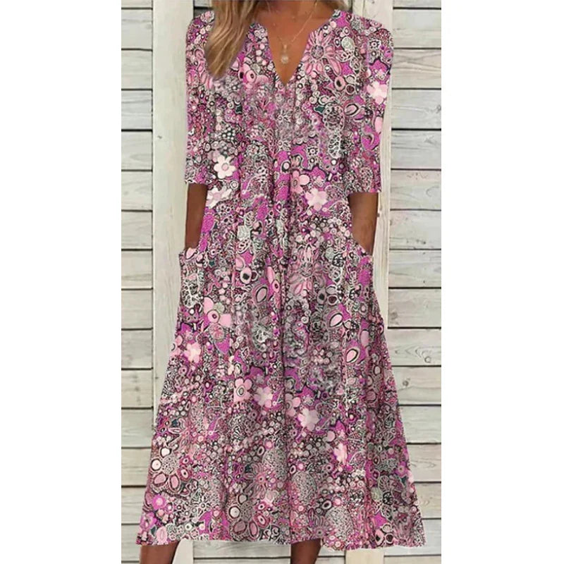 Violeta - Stylish Boho Dress for Women with Elegant Flair