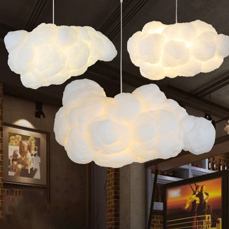 Tubella - White Cloud Ceiling Lamp For Bedroom Decor