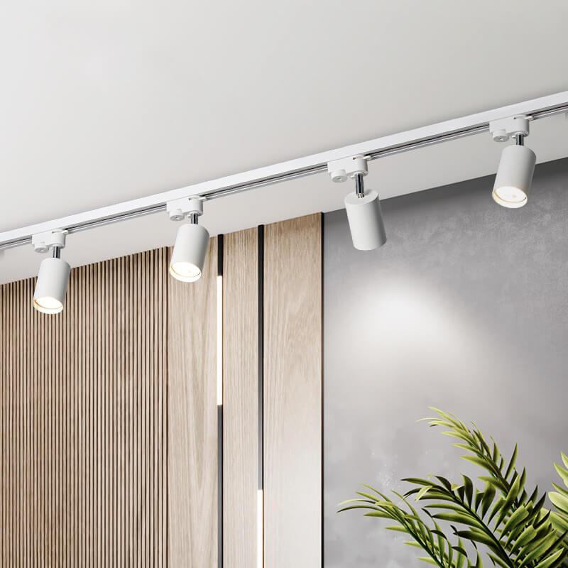 Moonpath - Modern Black Metal Ceiling Light with Adjustable Spotlights
