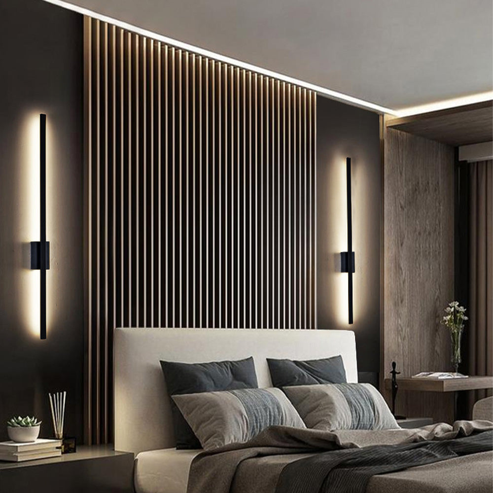 Zenorra - Industrial Minimalist LED Iron Wall Lights for Modern Living Room