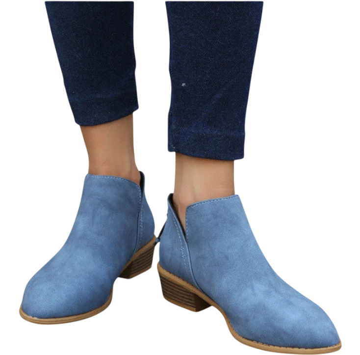 Clarimond - Fashionable Suede Ankle Boots with Timeless Elegance