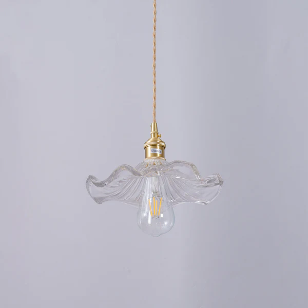 Coverra - Hibiscus Glass Pendant Lamp For Ambient Glow