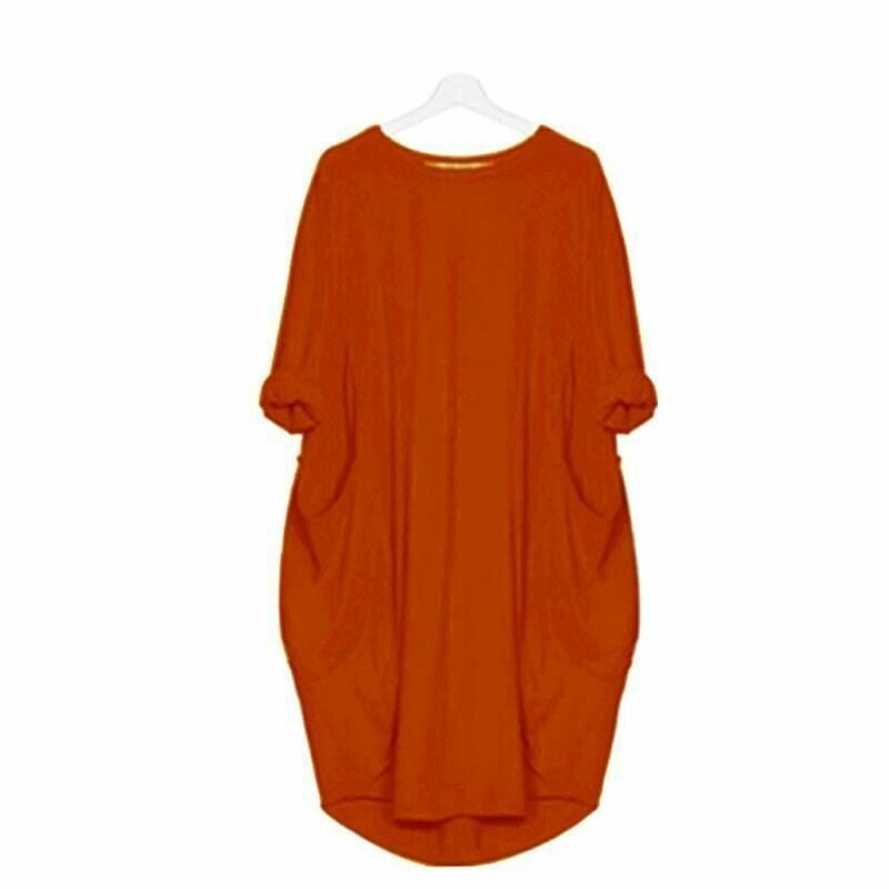 Aerith - Stylish and Comfortable Casual Women's Dress with Pockets