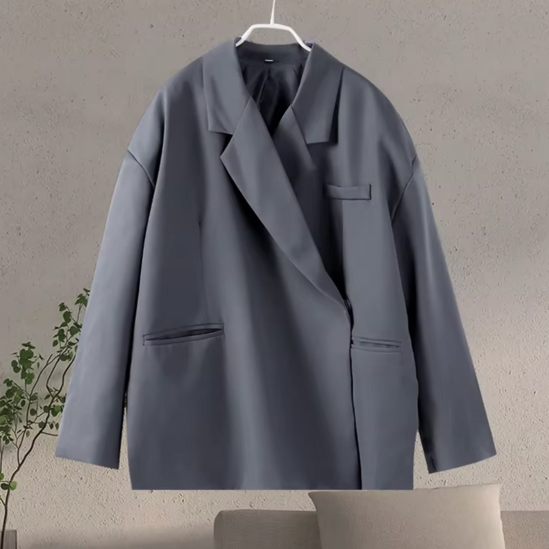 Kamila - Loose Fit Jacket With Timeless Silhouette Everyday