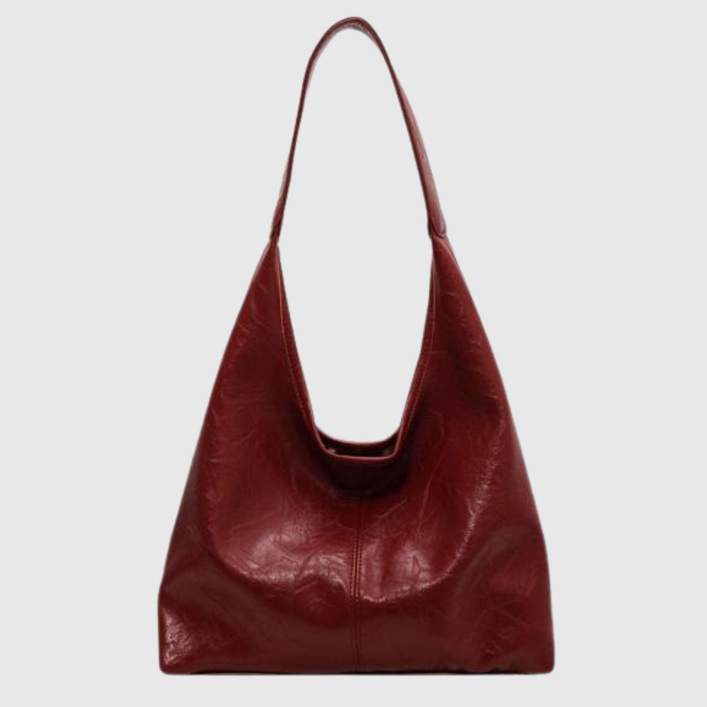 Sonja - designer PU leather hobo bag roomy shoulder tote