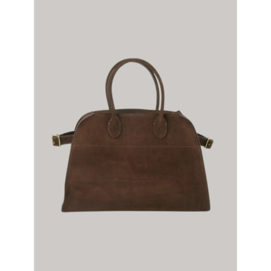 Tessella - Elegant Double Strap Velvet Bag for Stylish Outings