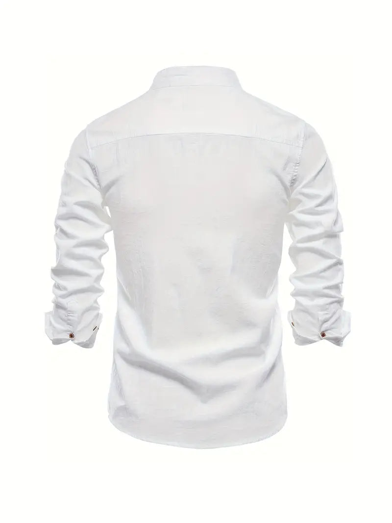 Blake - Stylish Men's Shirt with Buttons for Timeless Comfort