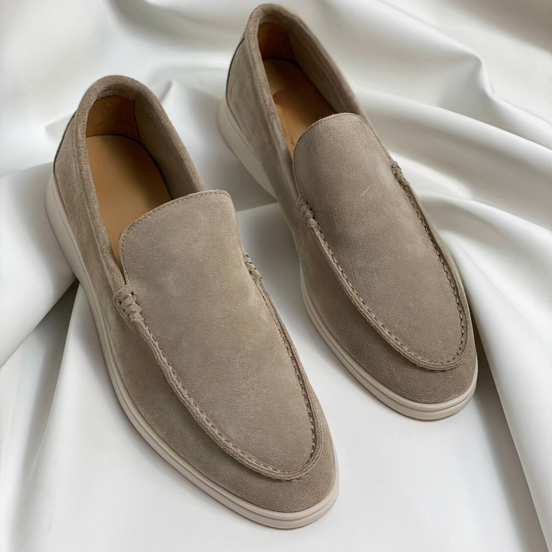 Thaddeus - Men's Suede Loafers Lightweight All Season Comfort