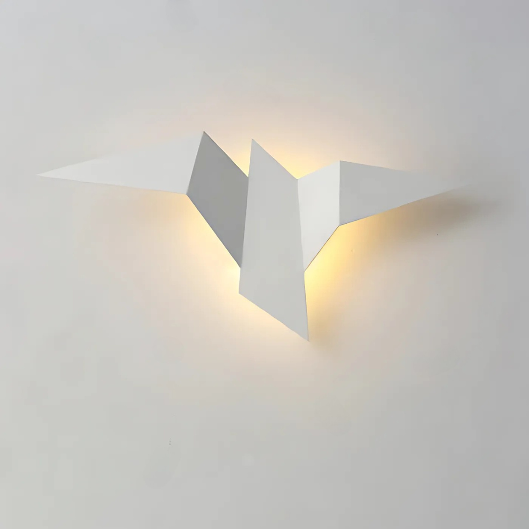 Brillora- Origami Wall Lamp Ambient Mood Lighting for Modern Homes