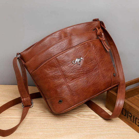 Rhiannon - Luxurious Ladies Handbag in Smooth PU Leather