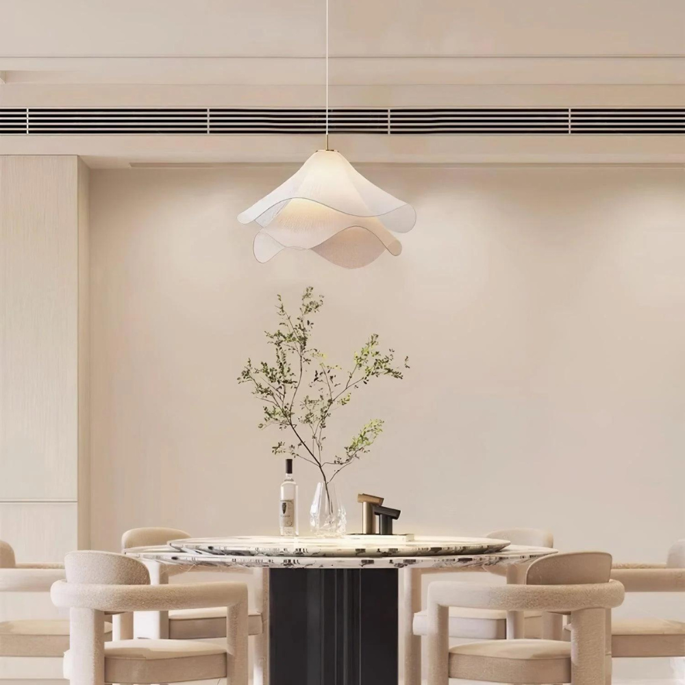 Havendell - Ambient Pendant Lamp With Fluid Shade For Living