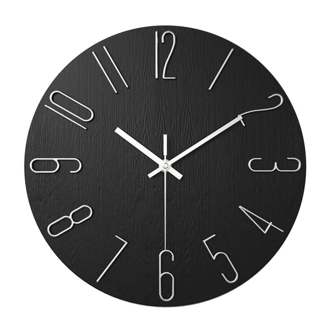 Faucetra - Modern Wall Clock For Living Room Minimalist Design