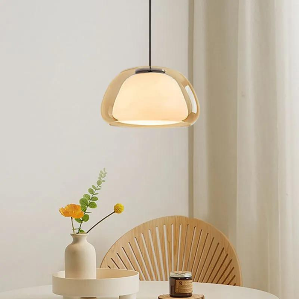 Ceiluxe - Copper Glass Pendant Lamp