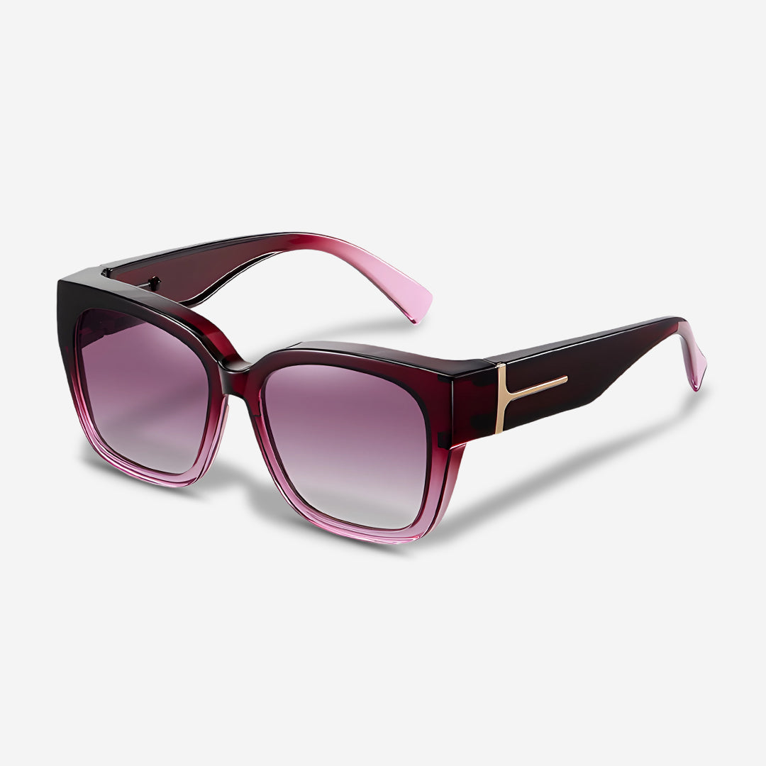 Ashleigh - Stylish Clip-On Sunglasses for Prescription Eyewear Users
