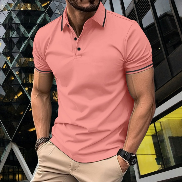 Miles - Men's Sporty Leisure Polo for Casual Style and Comfort