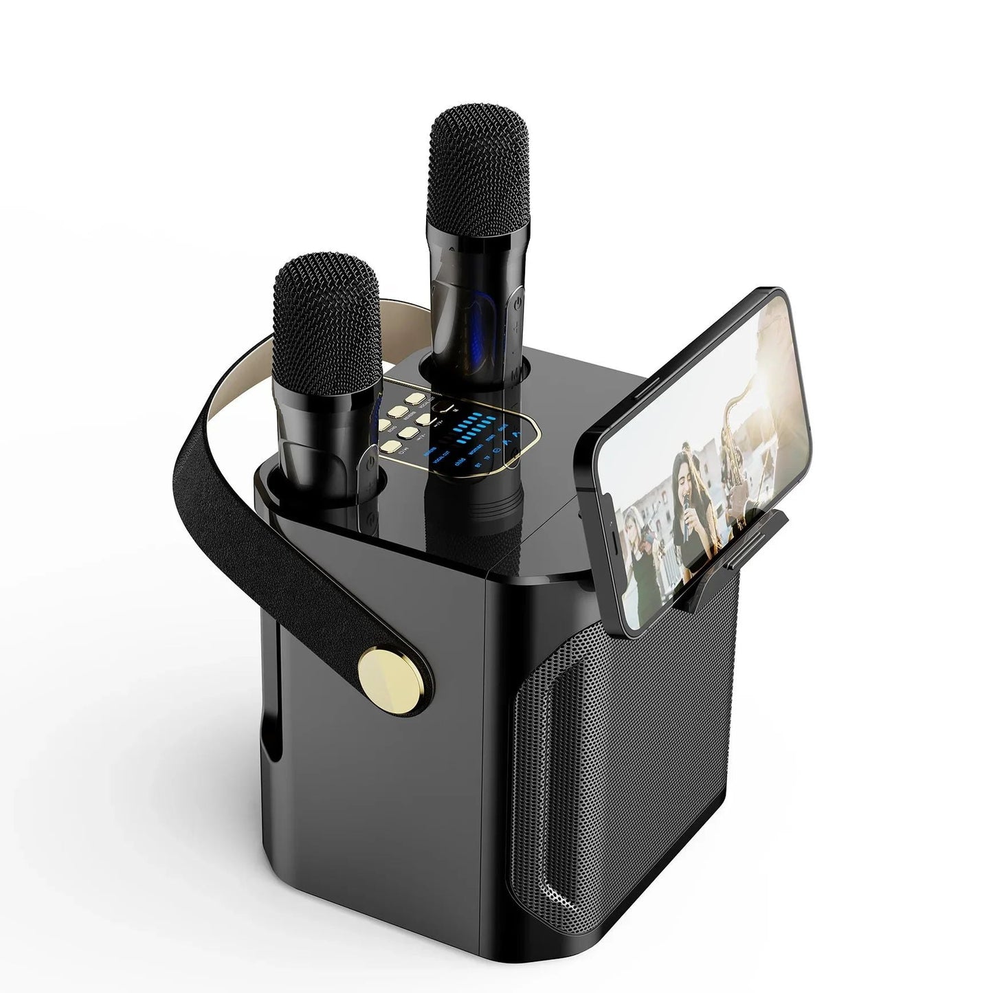 Clovia - Karaoke Bluetooth Speaker Portable 360 Degree Stereo