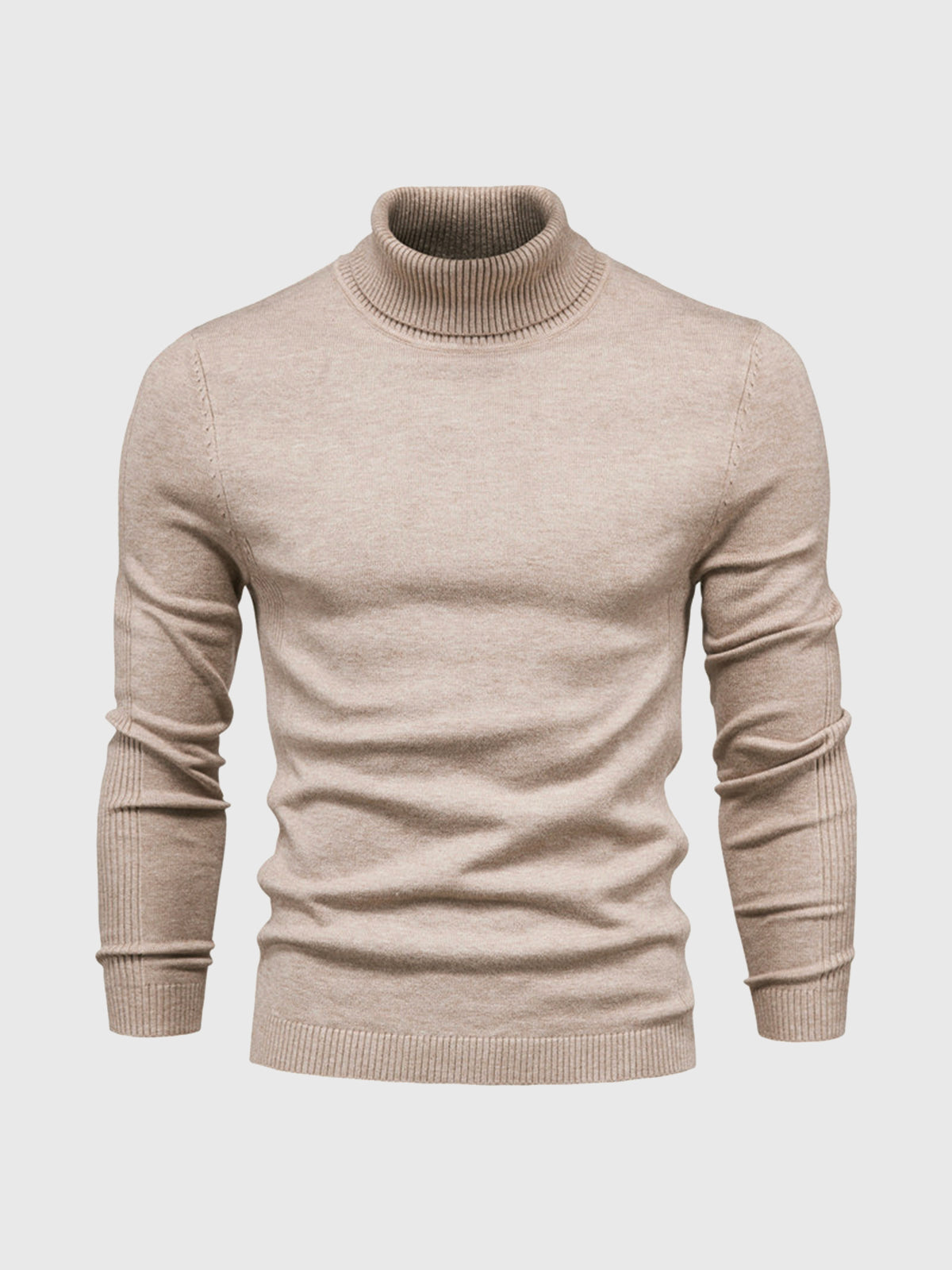 Ezekiel - Stylish Men's Turtleneck Sweater in Soft Cotton
