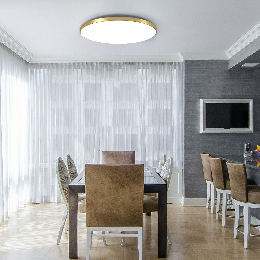 Breevora - Modern Round LED Ceiling Light Flush Mount Fixture
