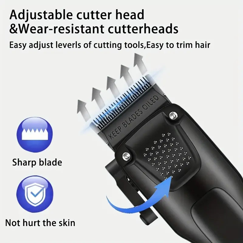 Zorana - GroomMaster 3 Piece Cordless Hair And Beard Grooming Kit