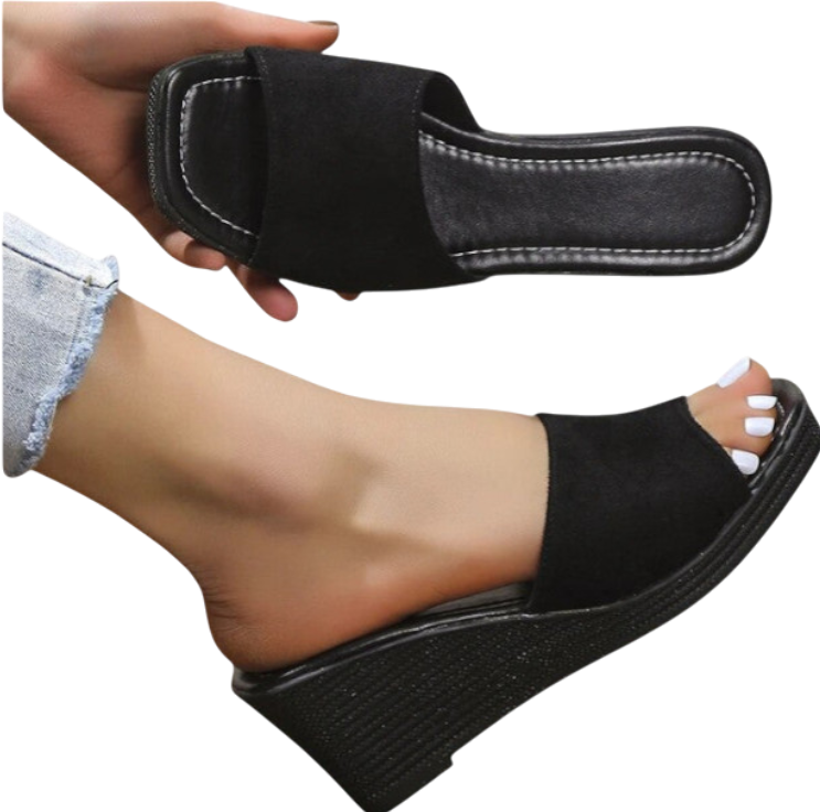 Rinoa - Comfortable Orthopedic Sandals with Square Toe and Arch Support
