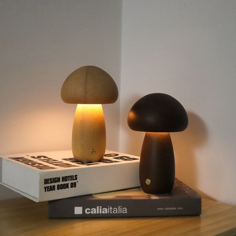 Candelis - Mushroom Night Lamp With Warm Soft Glow LED Ambient