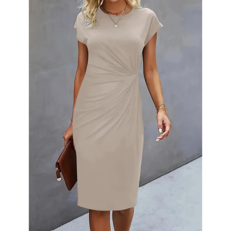 Vicki - Stylish Women's Midi Dress for Professional Occasions