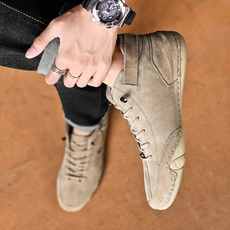Adriel - Waterproof Mens Shoes With Modern High Shaft