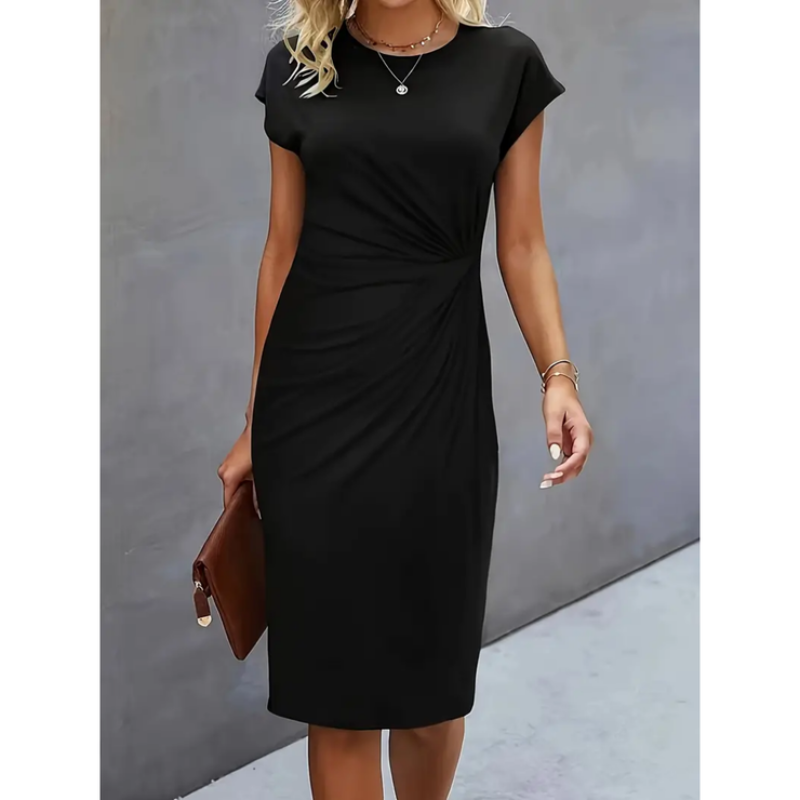 Vicki - Stylish Women's Midi Dress for Professional Occasions