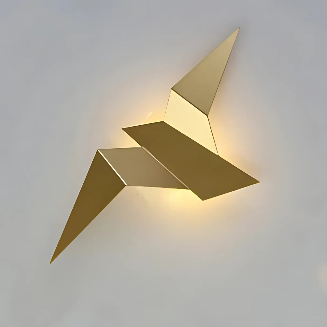Brillora- Origami Wall Lamp Ambient Mood Lighting for Modern Homes