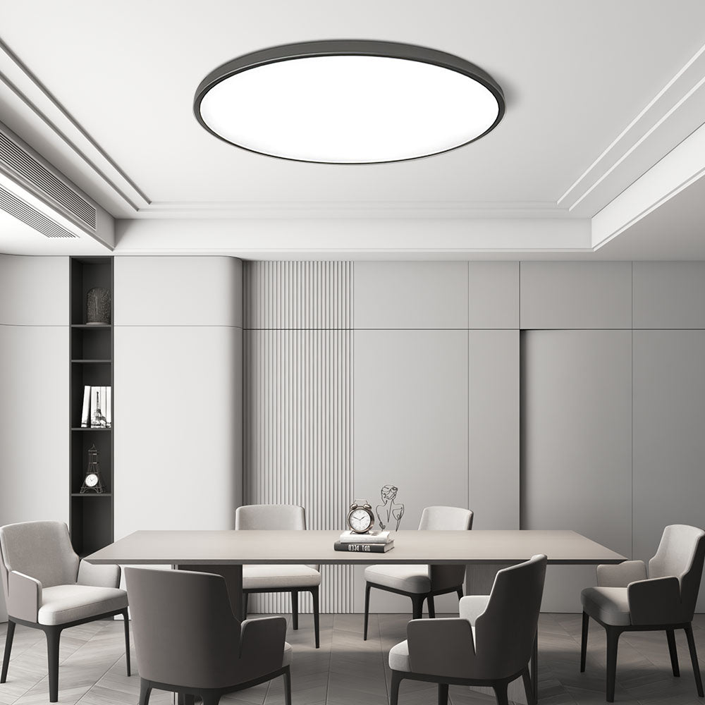 Breevora - Modern Round LED Ceiling Light Flush Mount Fixture
