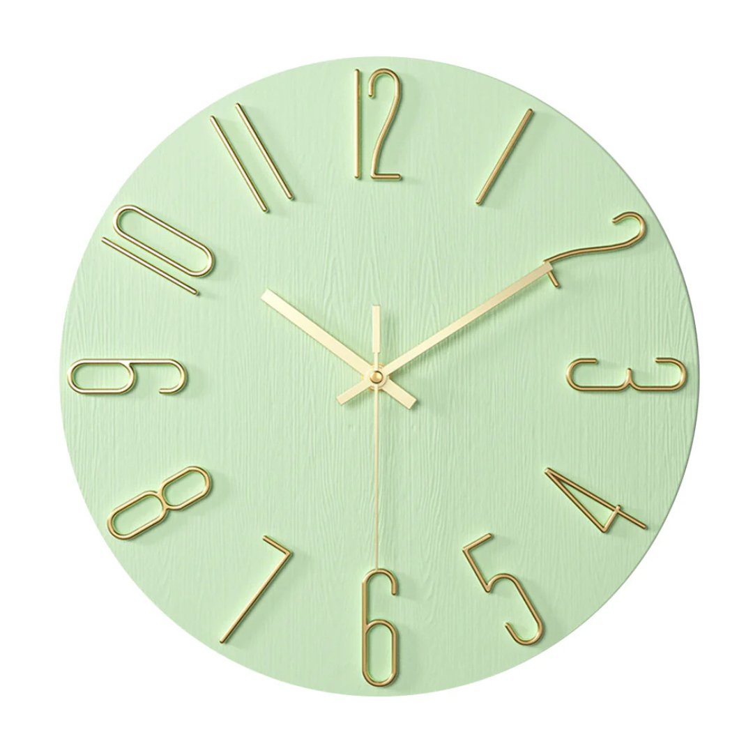 Faucetra - Modern Wall Clock For Living Room Minimalist Design