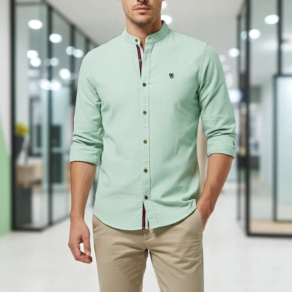 Blake - Stylish Men's Shirt with Buttons for Timeless Comfort