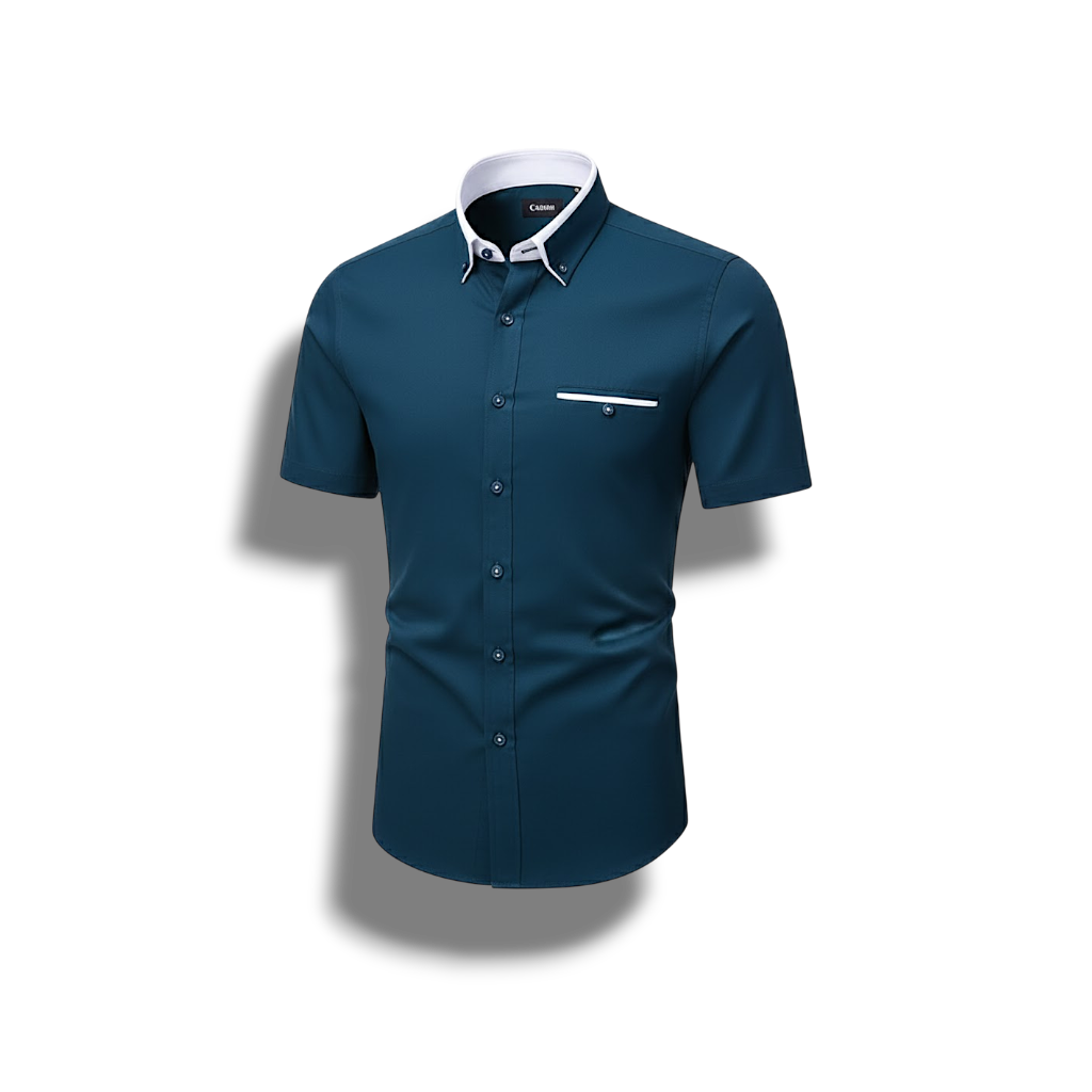Raymond - Classic Men's Short-Sleeved Shirt for Business and Casual Wear