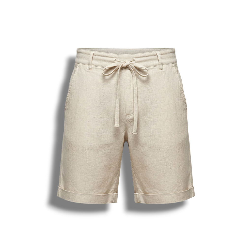 Deirdre - Stylish Men's Linen Shorts for Summer Comfort