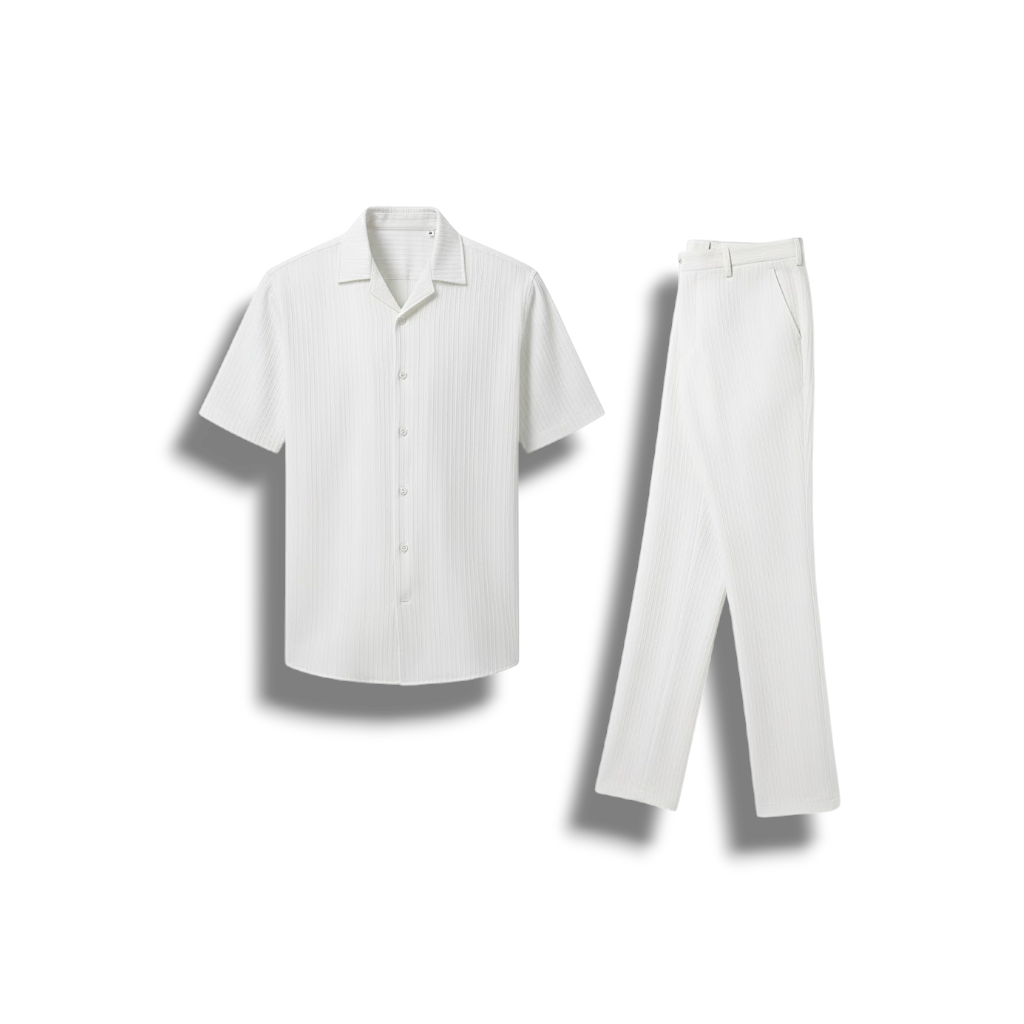 Caspar - Business Casual Set with Shirt and Trousers for Effortless Elegance