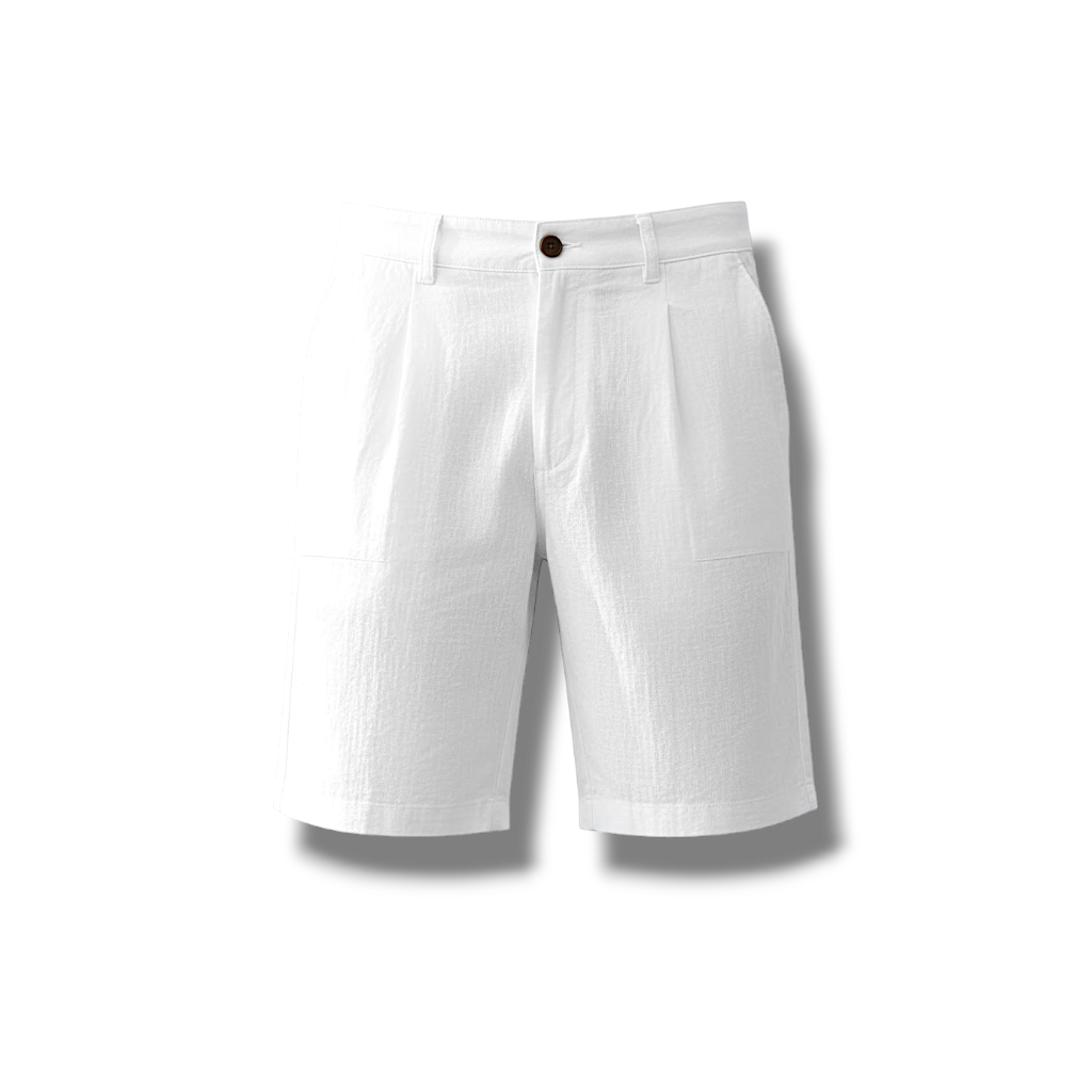Wyatt - Casual Men's Linen Shorts for Relaxed Summer Days