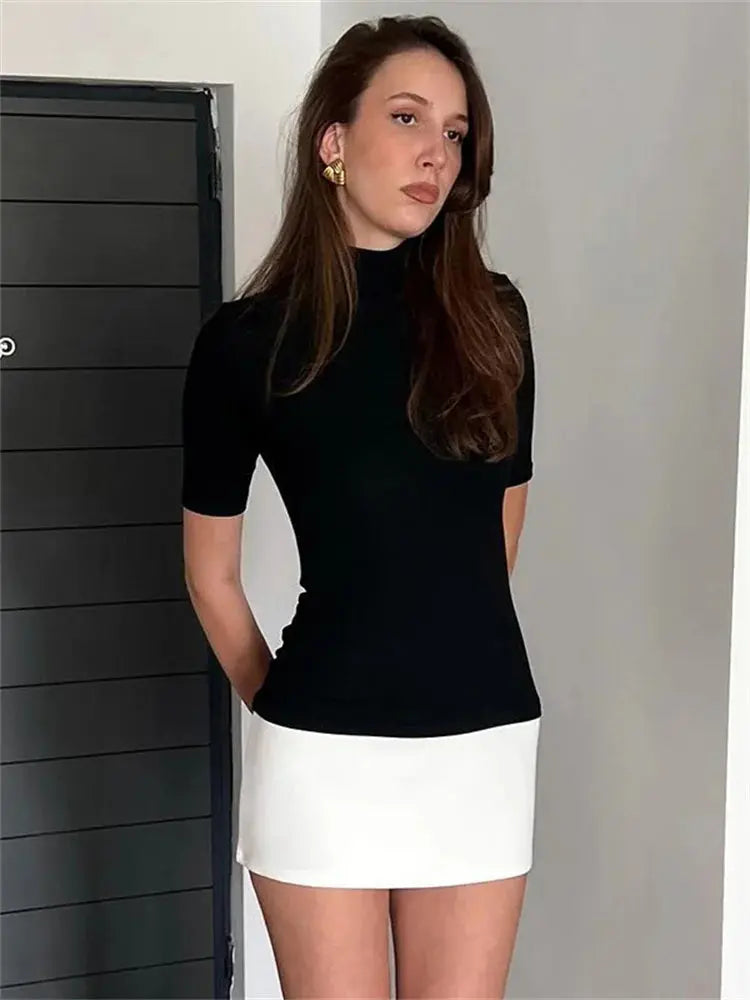 Elita - Effortlessly Chic Tailored Fit Women's Mini Dress
