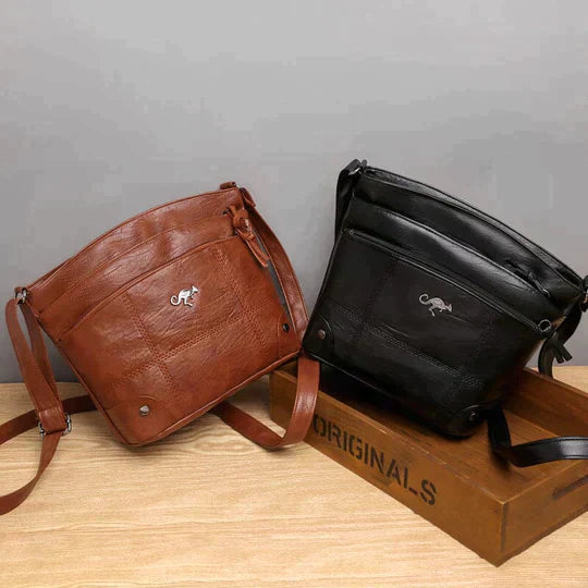 Rhiannon - Luxurious Ladies Handbag in Smooth PU Leather