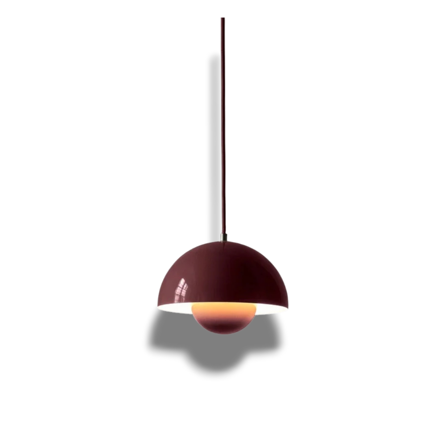 SculptLume - Modern Glazed Pendant Lamp for Elegant Ambiance