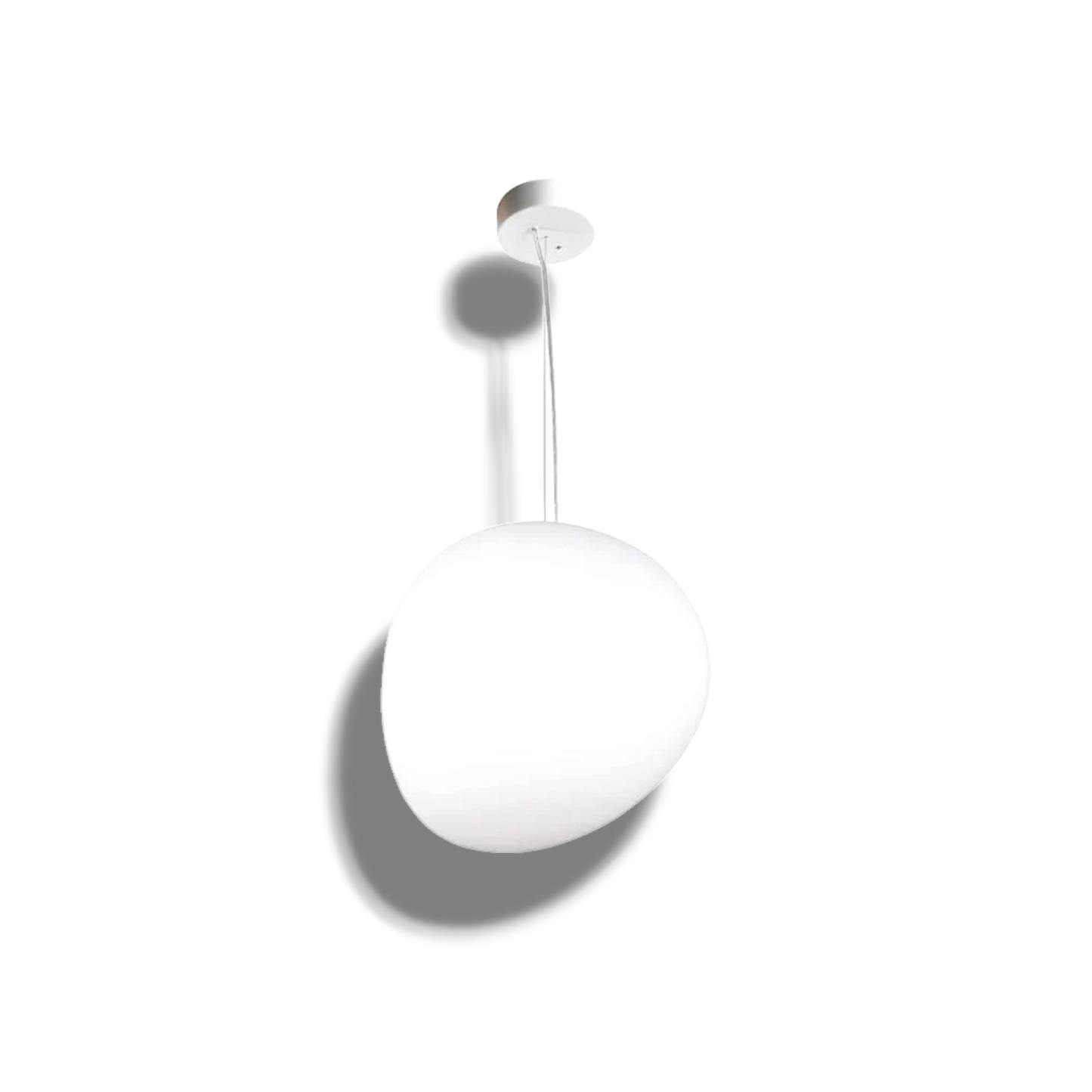 Statuvia - LuxeGlow Floating Pebble Pendant Lamp For Dining Room