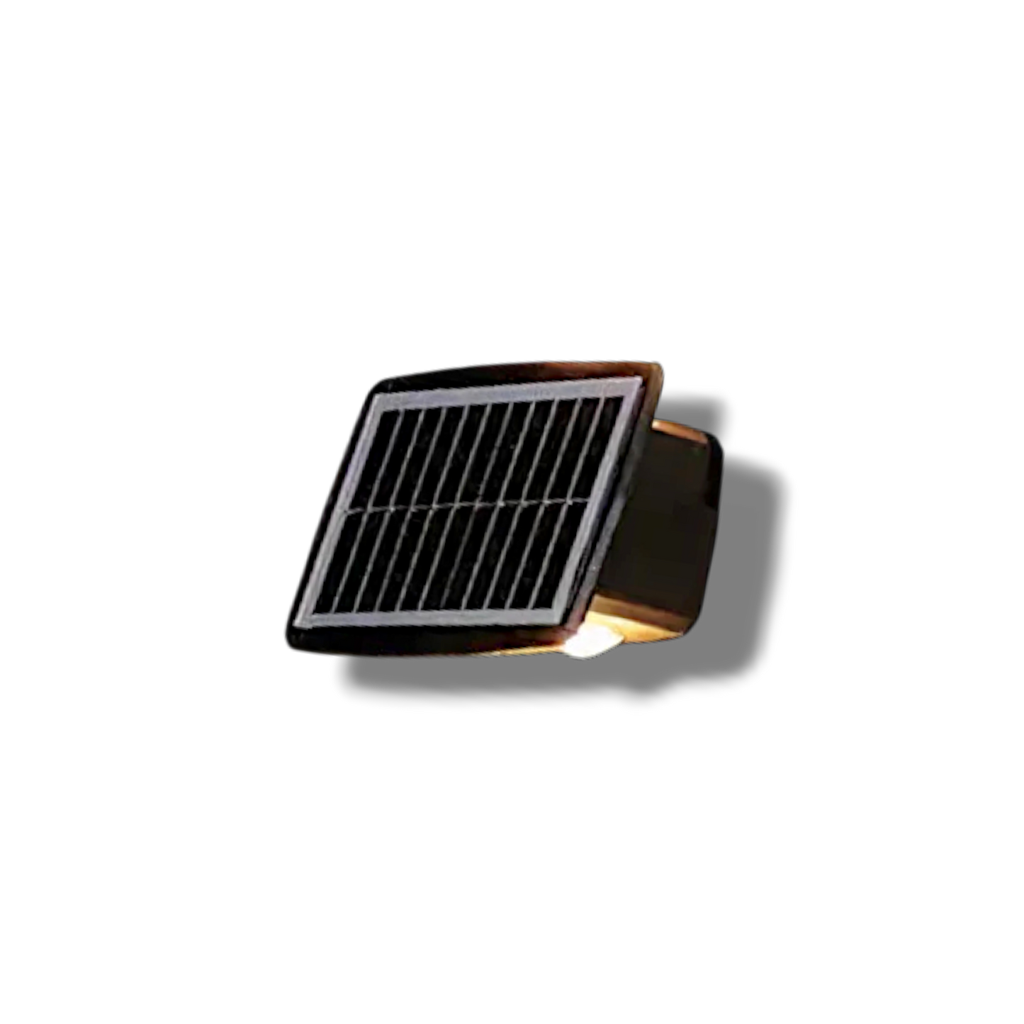 GlowFolk - Stylish Solar Outdoor Wall Light for Garden and Patio