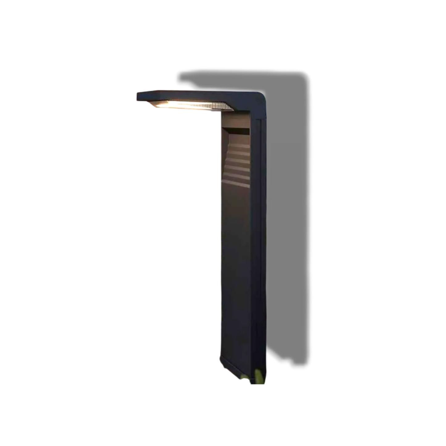 AmberAura - Stylish Outdoor Solar Lamp for Cozy Evenings