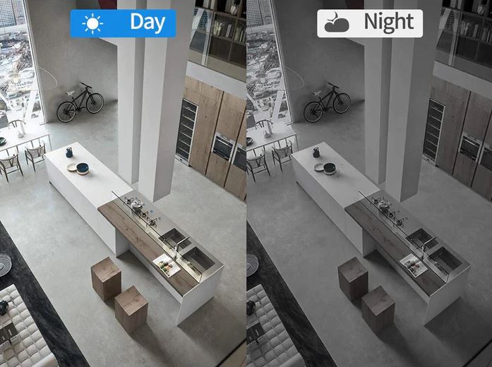 AvaVision - pack x2 mini WiFi security cameras 1080P night