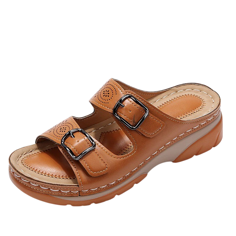 Ariana - Comfortable Orthopedic Leather Sandals for Pain Relief