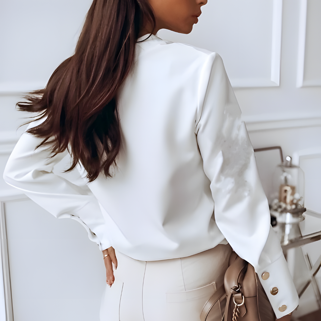 Rosalind - Stylish Women's Button Down Shirt for Casual Elegance