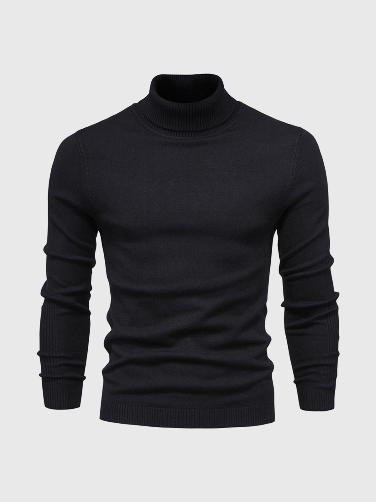 Ezekiel - Stylish Men's Turtleneck Sweater in Soft Cotton