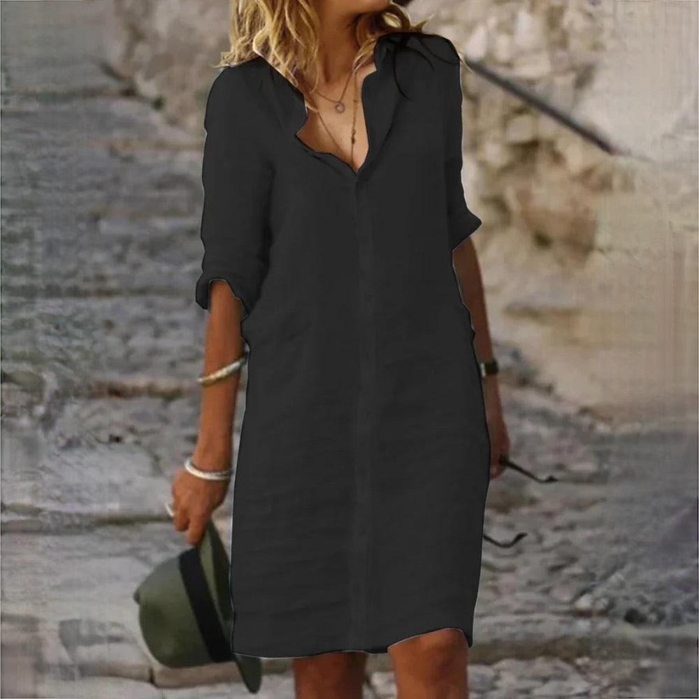 Kayla - Stylish Lightweight Casual Dress with Comfortable Fit