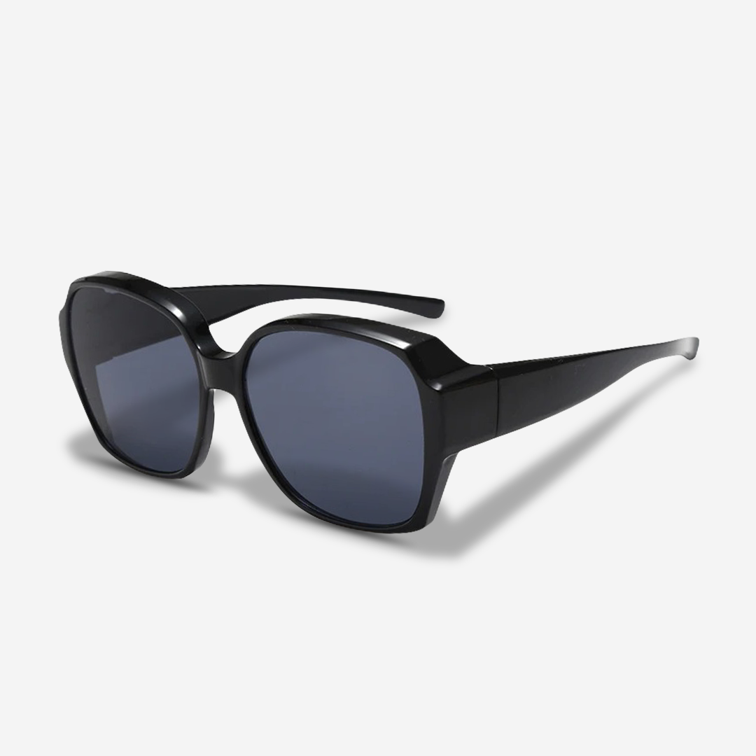 Ashleigh - Stylish Clip-On Sunglasses for Prescription Eyewear Users